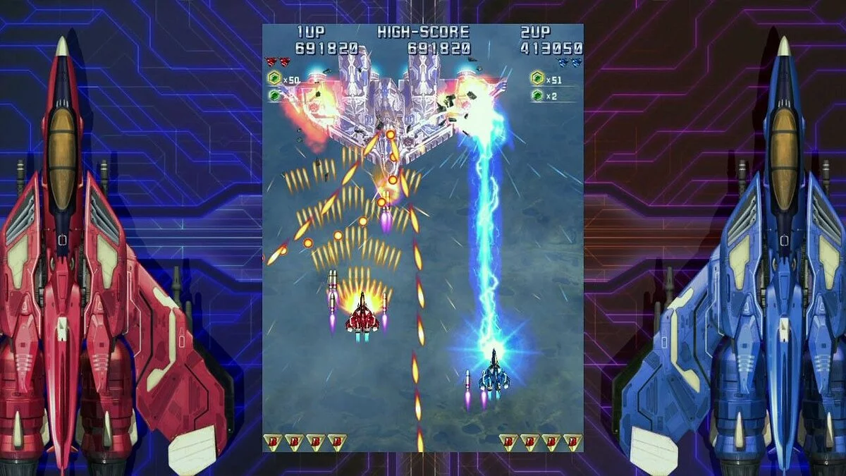 Скриншоты из Raiden IV: OverKill / Картинка 17