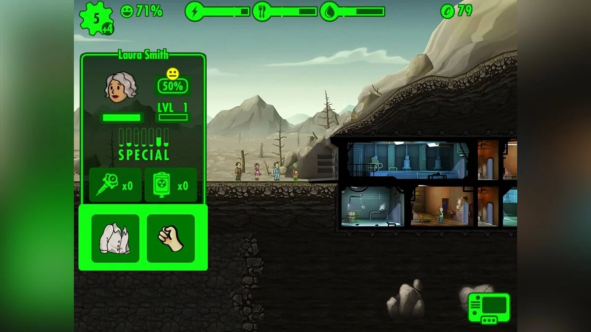 Скриншоты из Fallout Shelter / Картинка 101