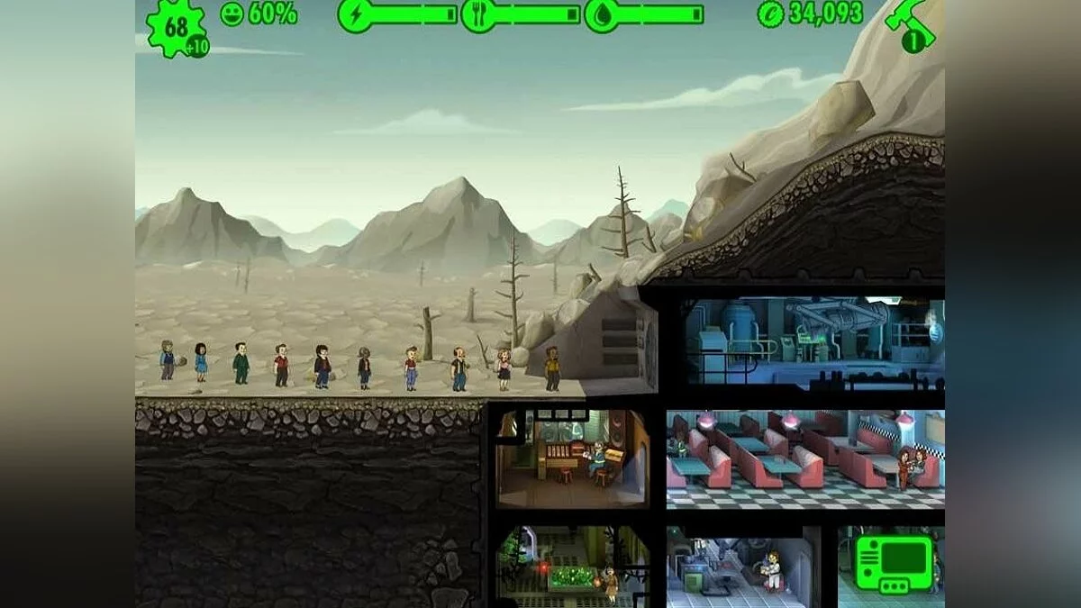 Скриншоты из Fallout Shelter / Картинка 106