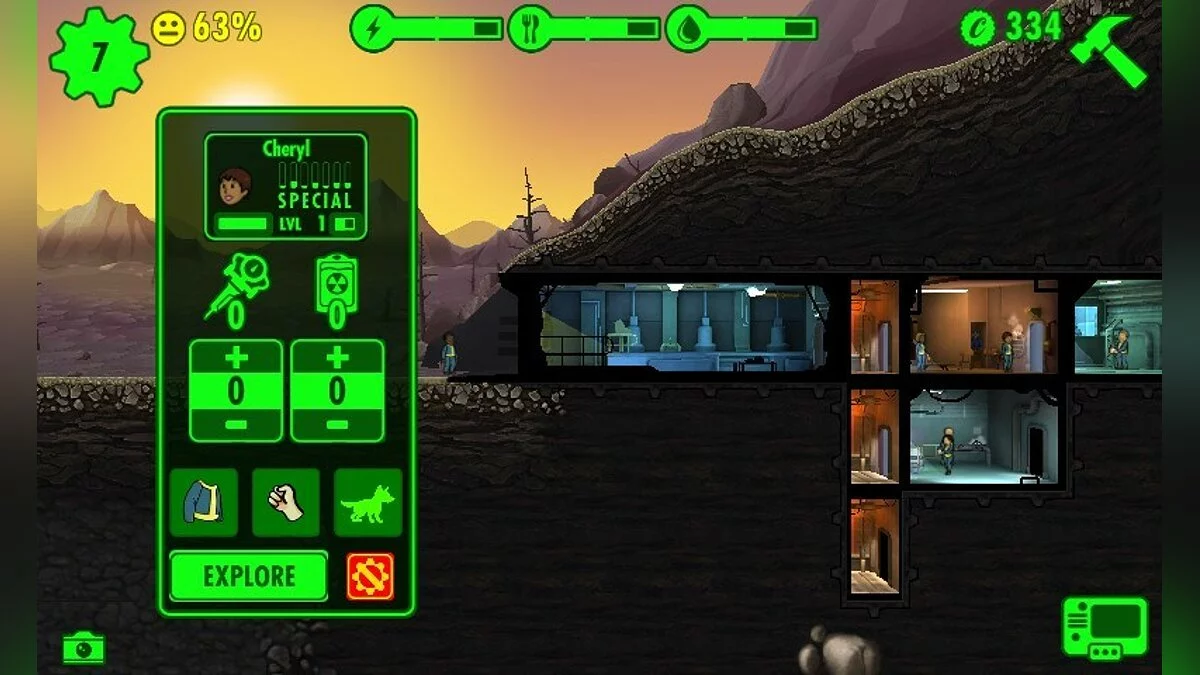Скриншоты из Fallout Shelter / Картинка 132