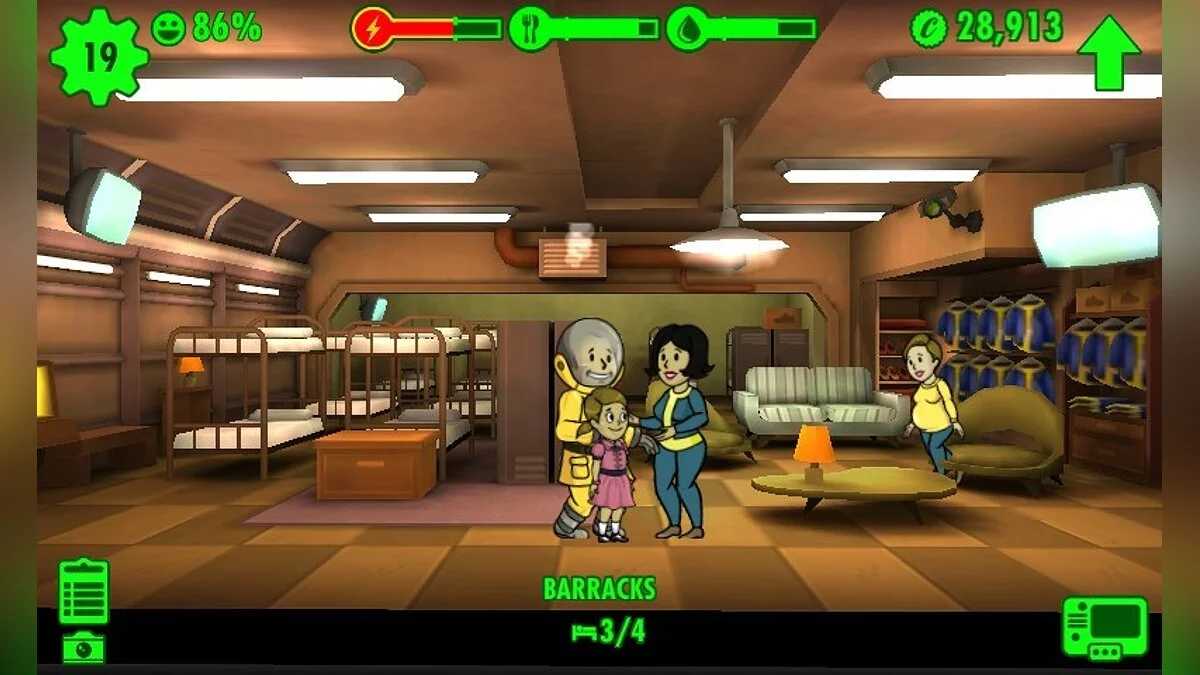 Скриншоты из Fallout Shelter / Картинка 147