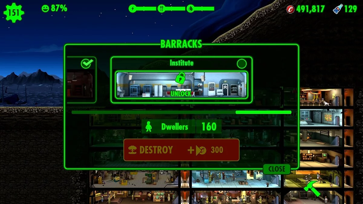 Скриншоты из Fallout Shelter / Картинка 206
