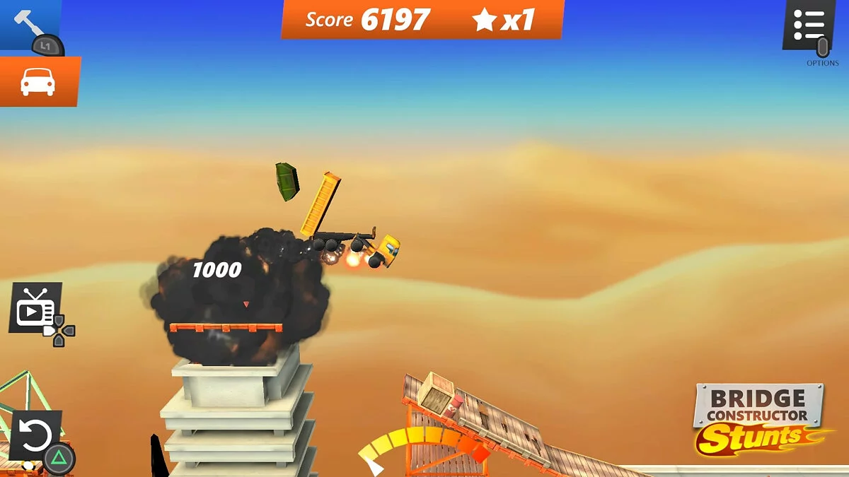 Скриншоты из Bridge Constructor Stunts / Картинка 13