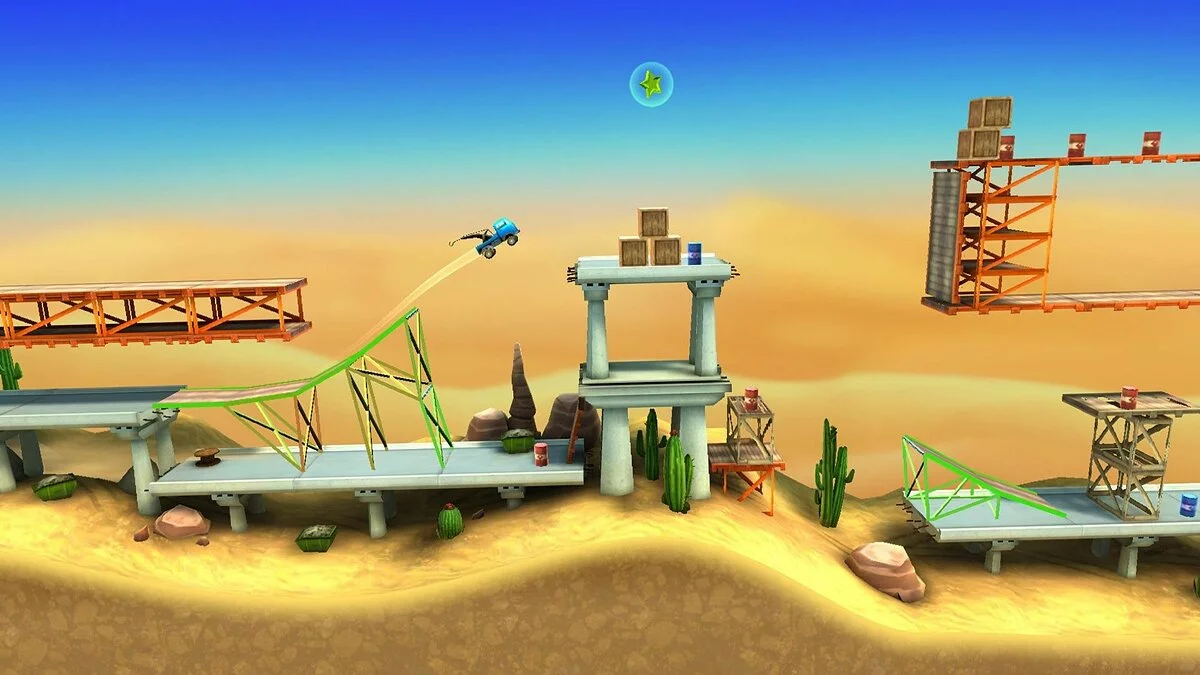 Скриншоты из Bridge Constructor Stunts / Картинка 14