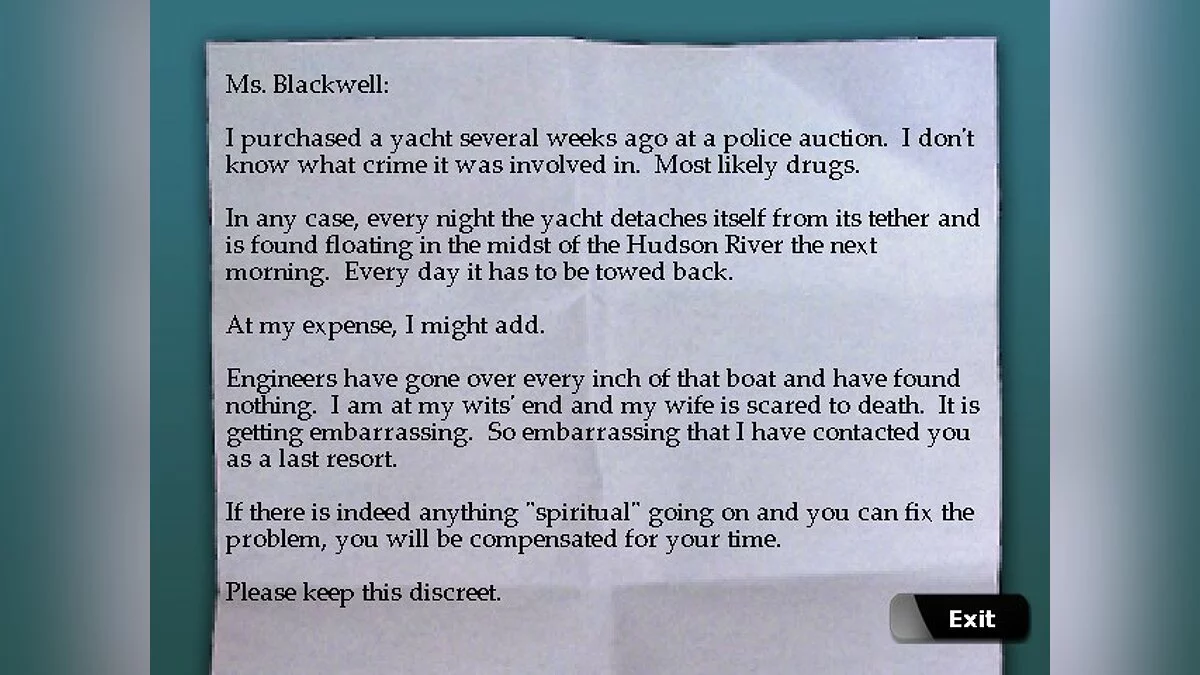 Скриншоты из Blackwell Deception / Картинка 24