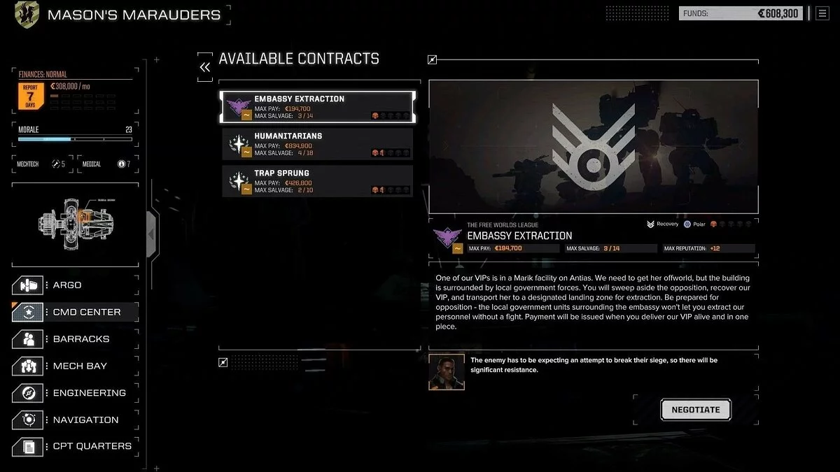 Скриншоты из BattleTech / Картинка 58