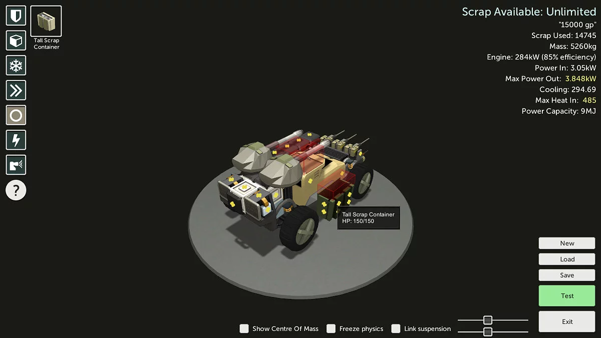 Скриншоты из Scraps: Modular Vehicle Combat / Картинка 2