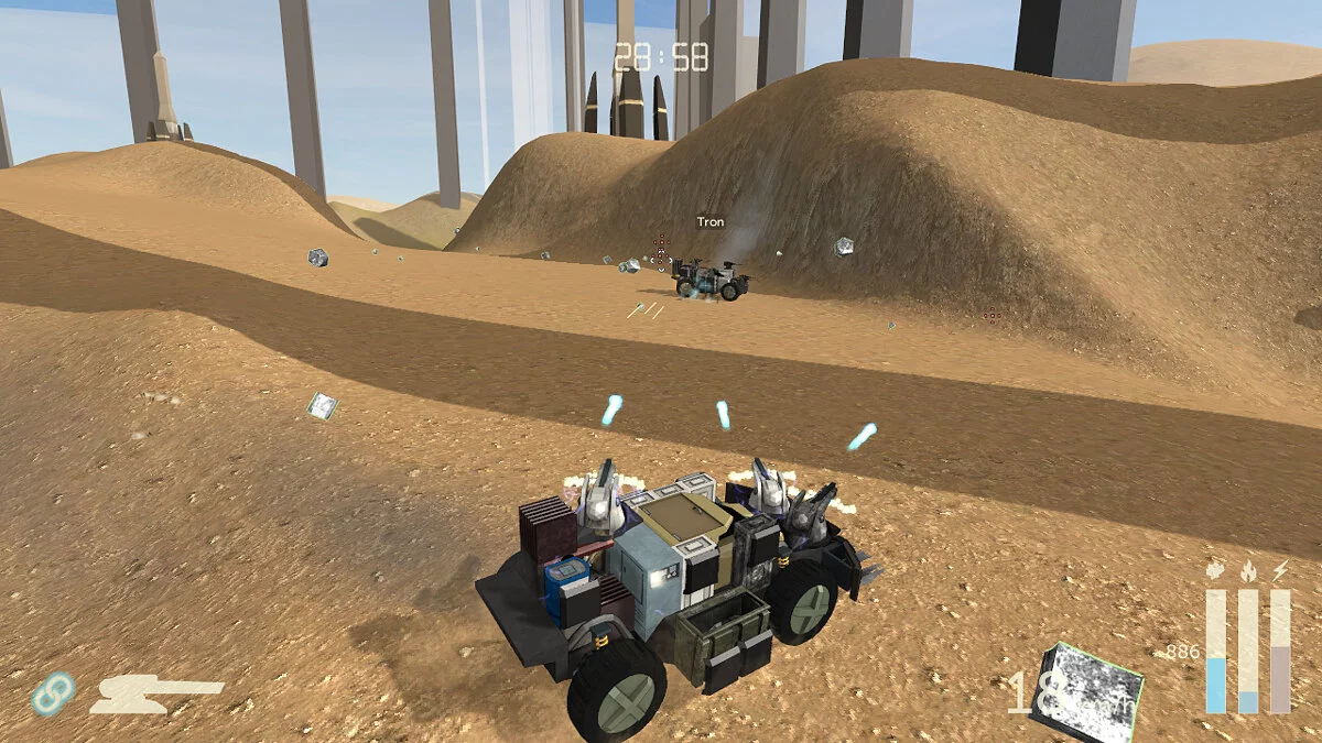 Скриншоты из Scraps: Modular Vehicle Combat / Картинка 11