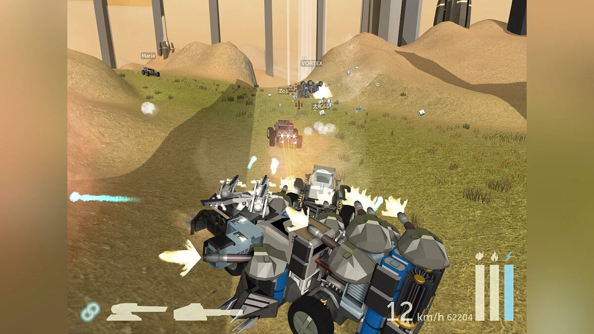 Скриншоты из Scraps: Modular Vehicle Combat / Картинка 14