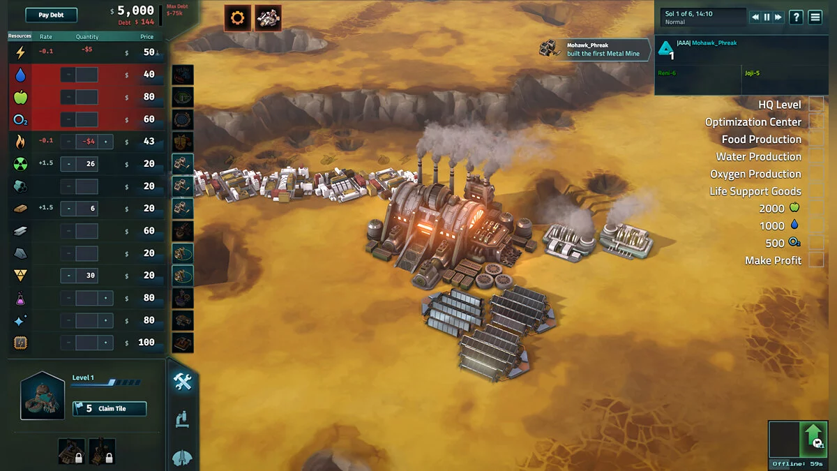 Скриншоты из Offworld Trading Company / Картинка 23