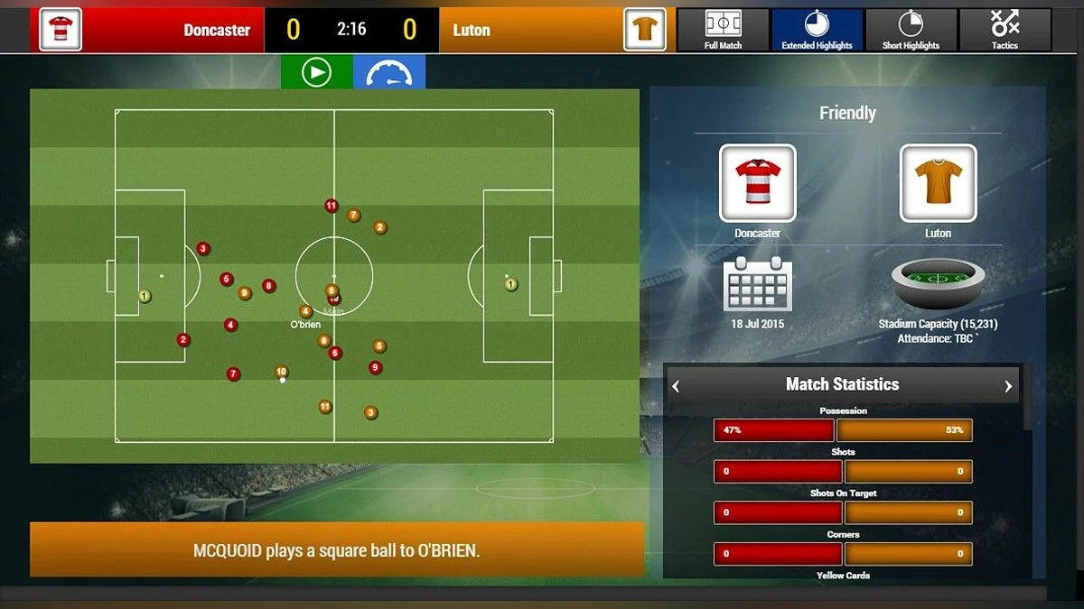 Скриншоты из Soccer Manager 2016 / Картинка 1