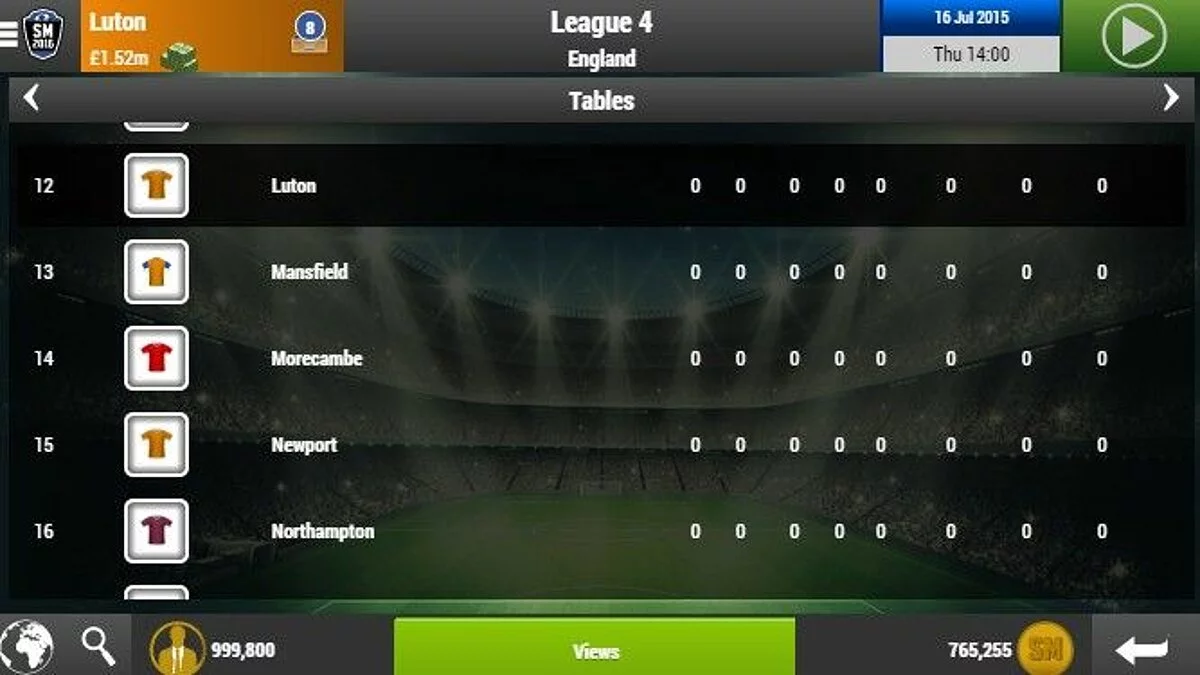 Скриншоты из Soccer Manager 2016 / Картинка 5