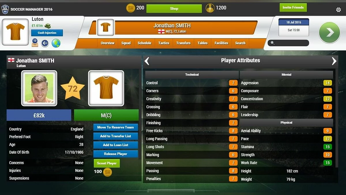 Скриншоты из Soccer Manager 2016 / Картинка 13