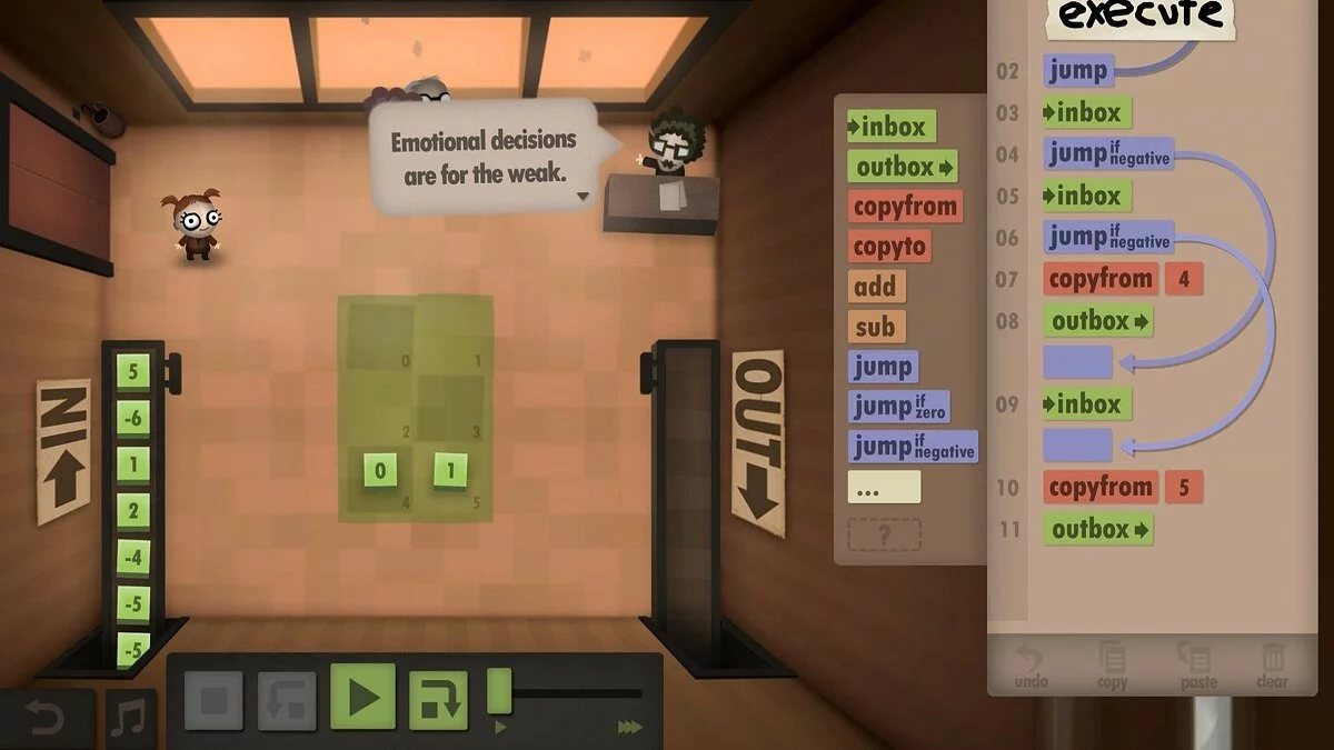 Скриншоты из Human Resource Machine / Картинка 7