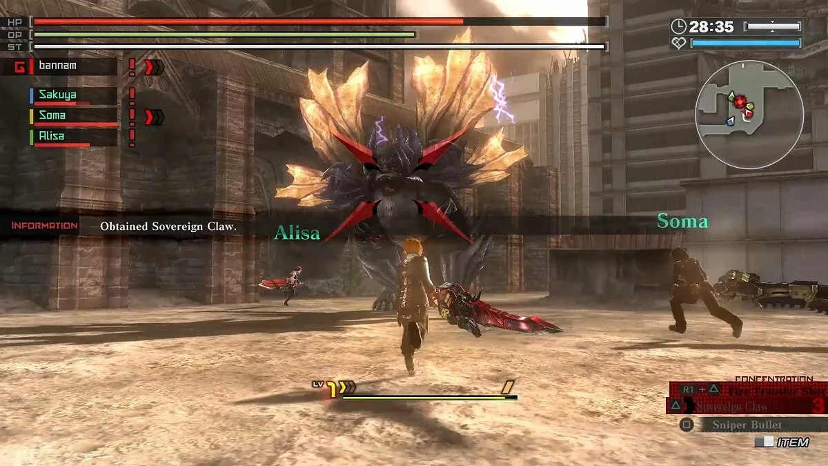 Скриншоты из God Eater: Resurrection / Картинка 24