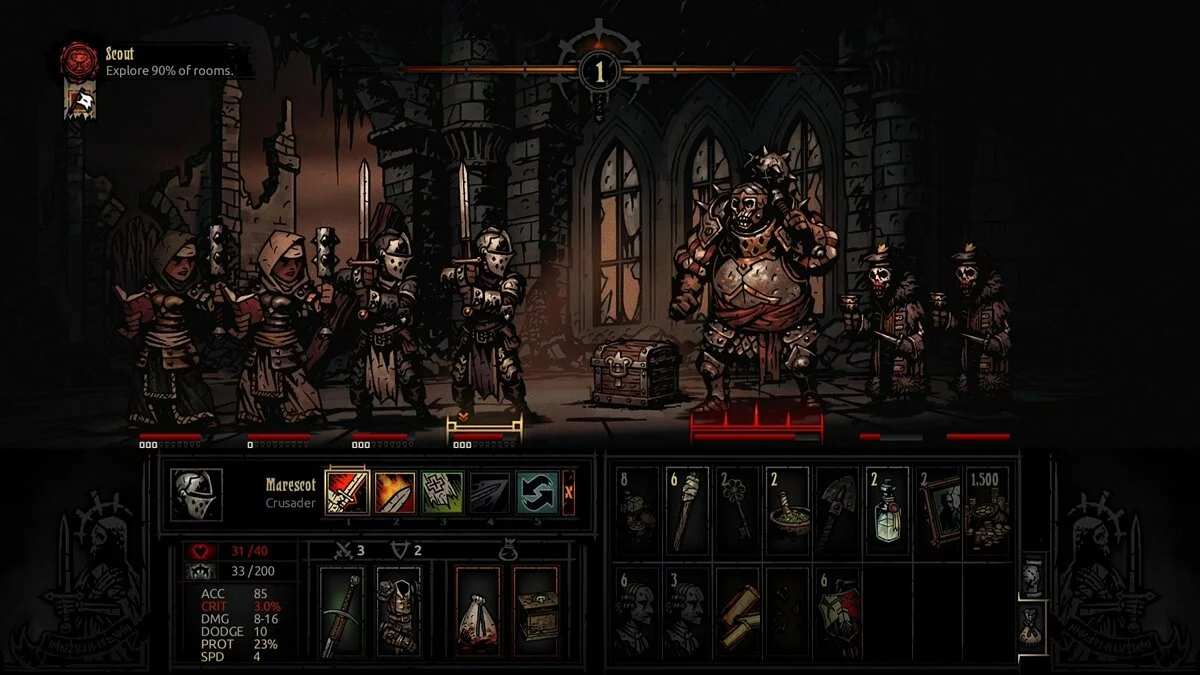 Скриншоты из Darkest Dungeon / Картинка 14