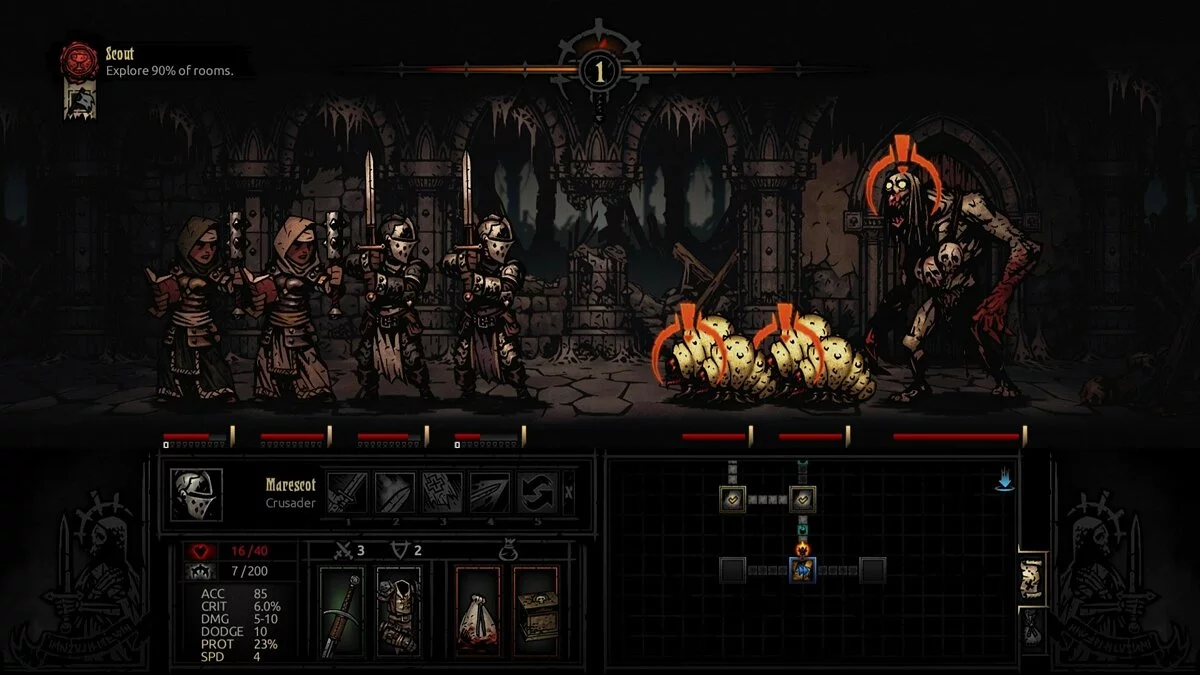 Скриншоты из Darkest Dungeon / Картинка 15