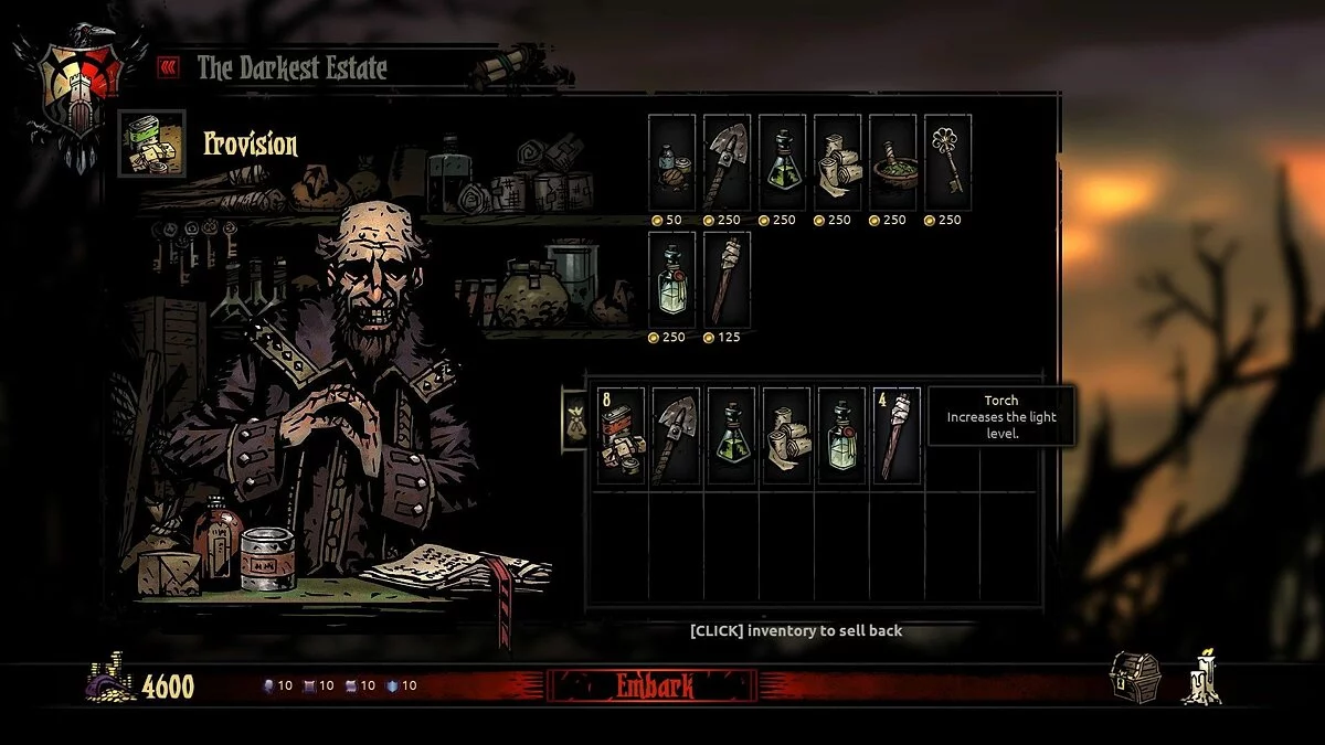 Скриншоты из Darkest Dungeon / Картинка 4