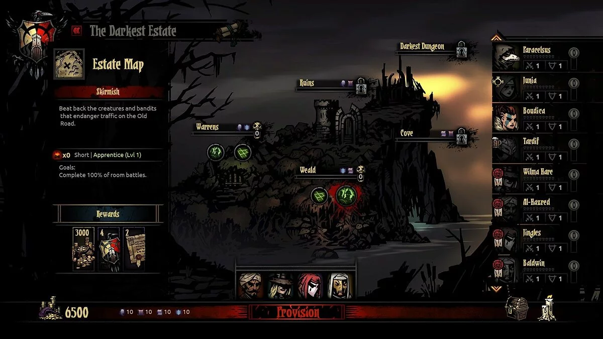 Скриншоты из Darkest Dungeon / Картинка 13