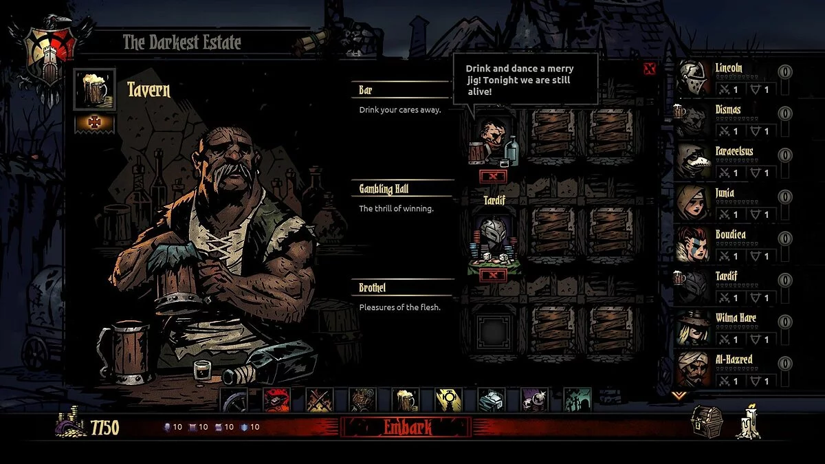 Скриншоты из Darkest Dungeon / Картинка 12