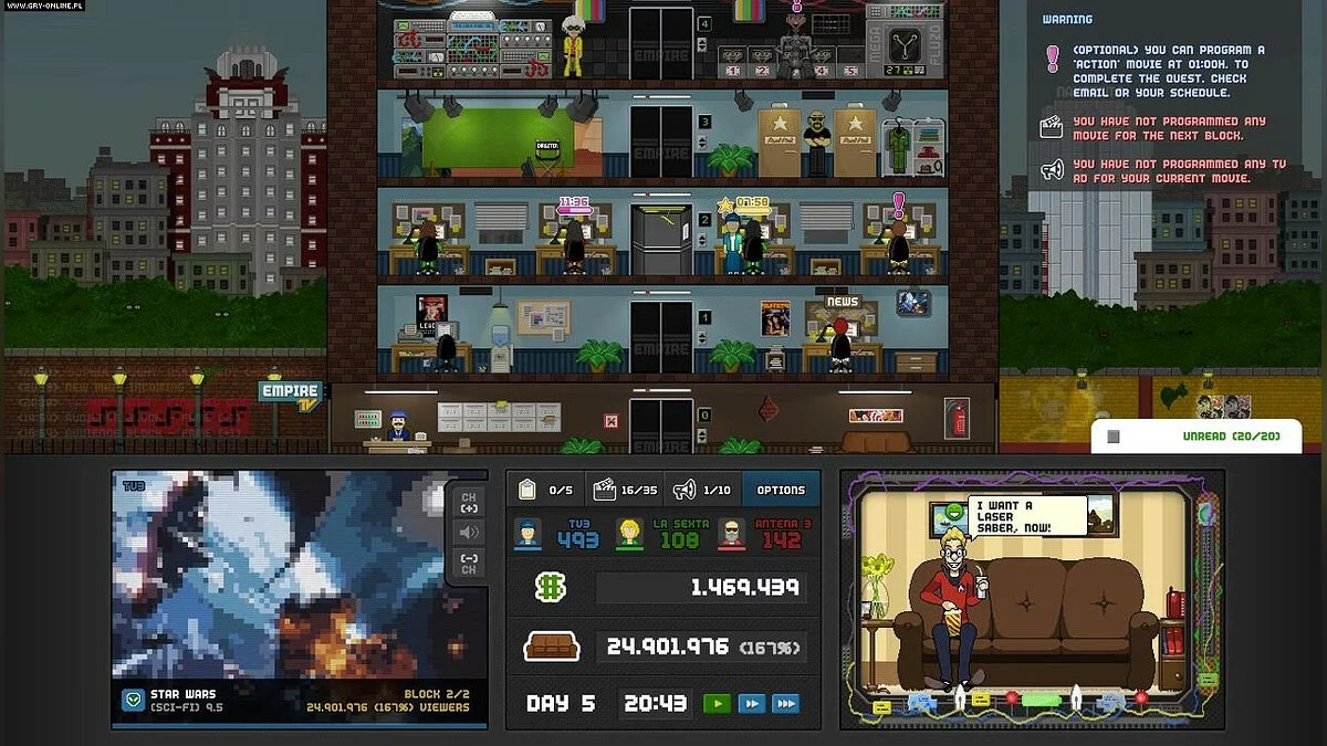 Скриншоты из Empire TV Tycoon / Картинка 25