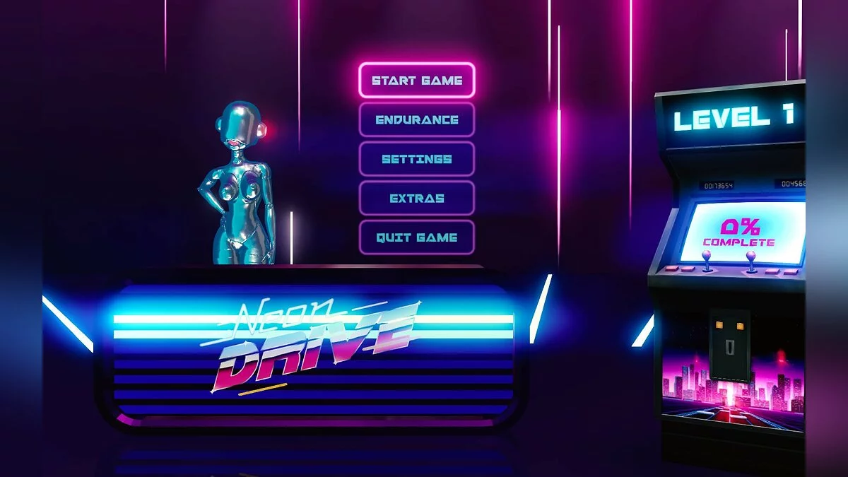 Скриншоты из Neon Drive / Картинка 7