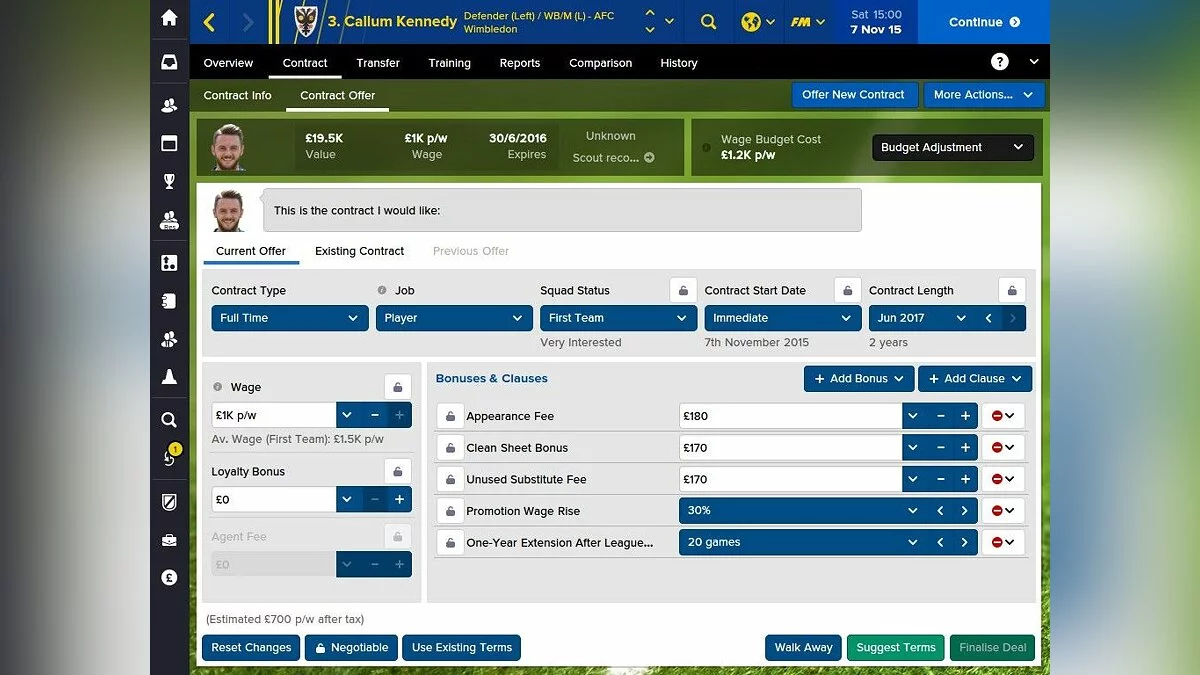 Скриншоты из Football Manager Touch 2016 / Картинка 10