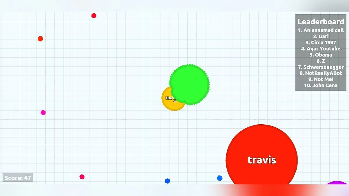 Скриншоты из Agar.io / Картинка 21