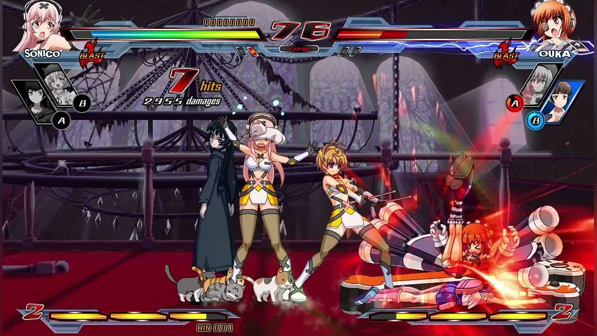 Скриншоты из Nitroplus Blasterz: Heroines Infinite Duel / Картинка 37