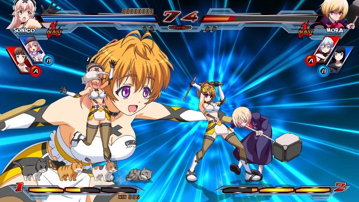 Скриншоты из Nitroplus Blasterz: Heroines Infinite Duel / Картинка 44