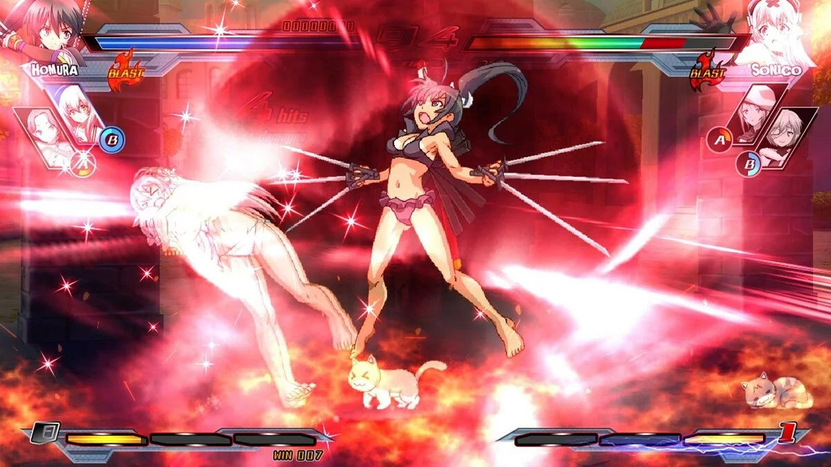 Скриншоты из Nitroplus Blasterz: Heroines Infinite Duel / Картинка 45