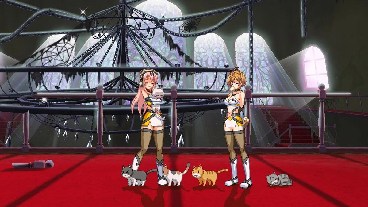 Скриншоты из Nitroplus Blasterz: Heroines Infinite Duel / Картинка 46