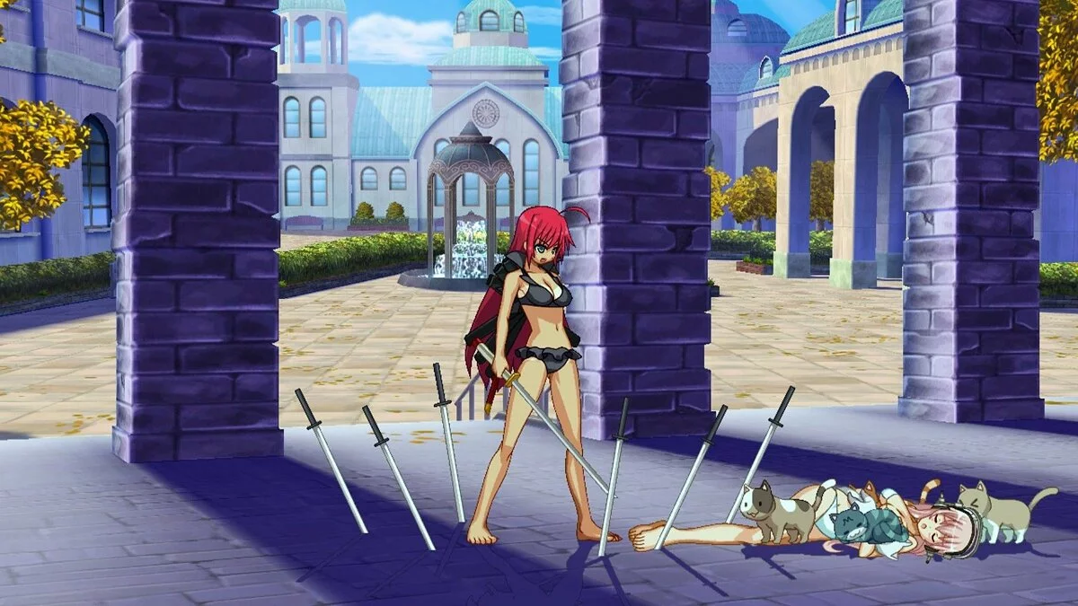 Скриншоты из Nitroplus Blasterz: Heroines Infinite Duel / Картинка 47