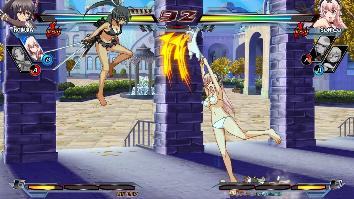 Скриншоты из Nitroplus Blasterz: Heroines Infinite Duel / Картинка 48