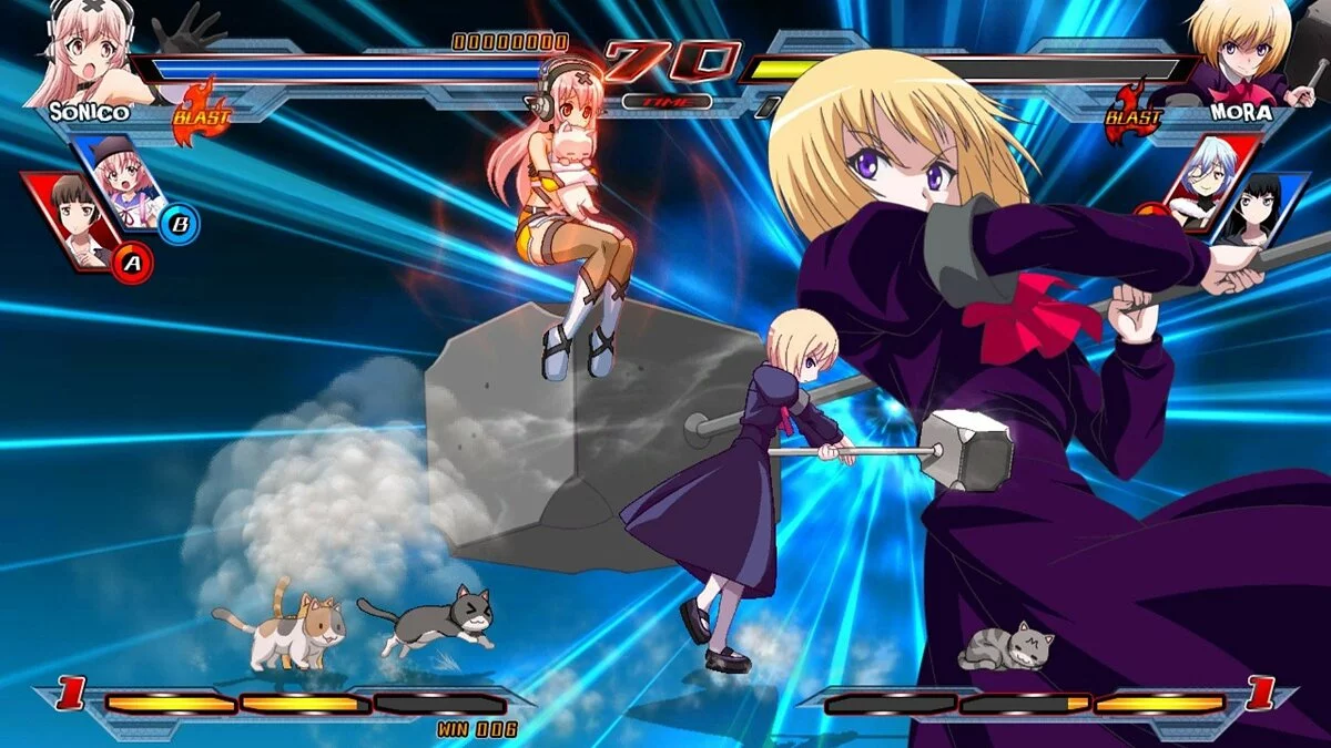Скриншоты из Nitroplus Blasterz: Heroines Infinite Duel / Картинка 54