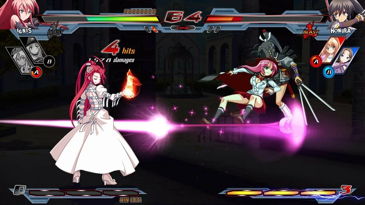 Скриншоты из Nitroplus Blasterz: Heroines Infinite Duel / Картинка 55