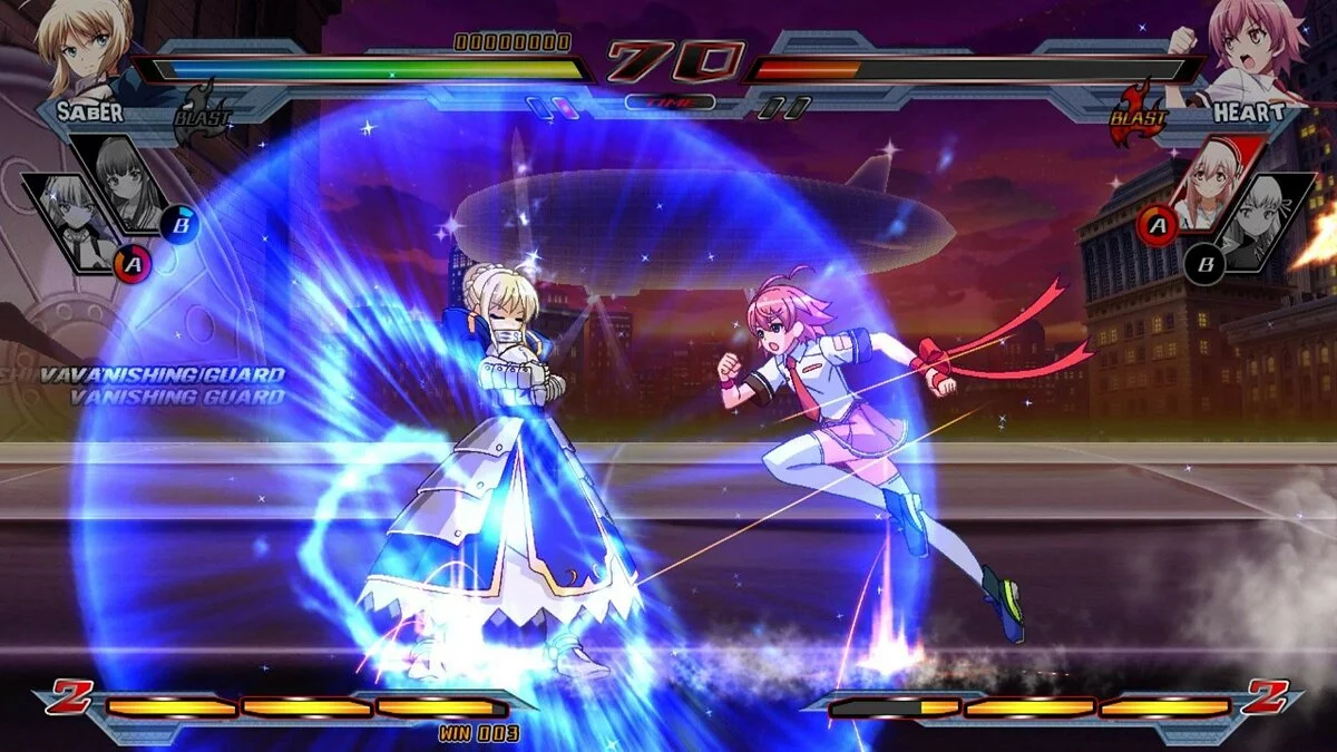 Скриншоты из Nitroplus Blasterz: Heroines Infinite Duel / Картинка 56