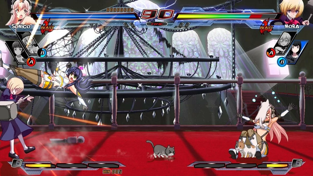 Скриншоты из Nitroplus Blasterz: Heroines Infinite Duel / Картинка 60