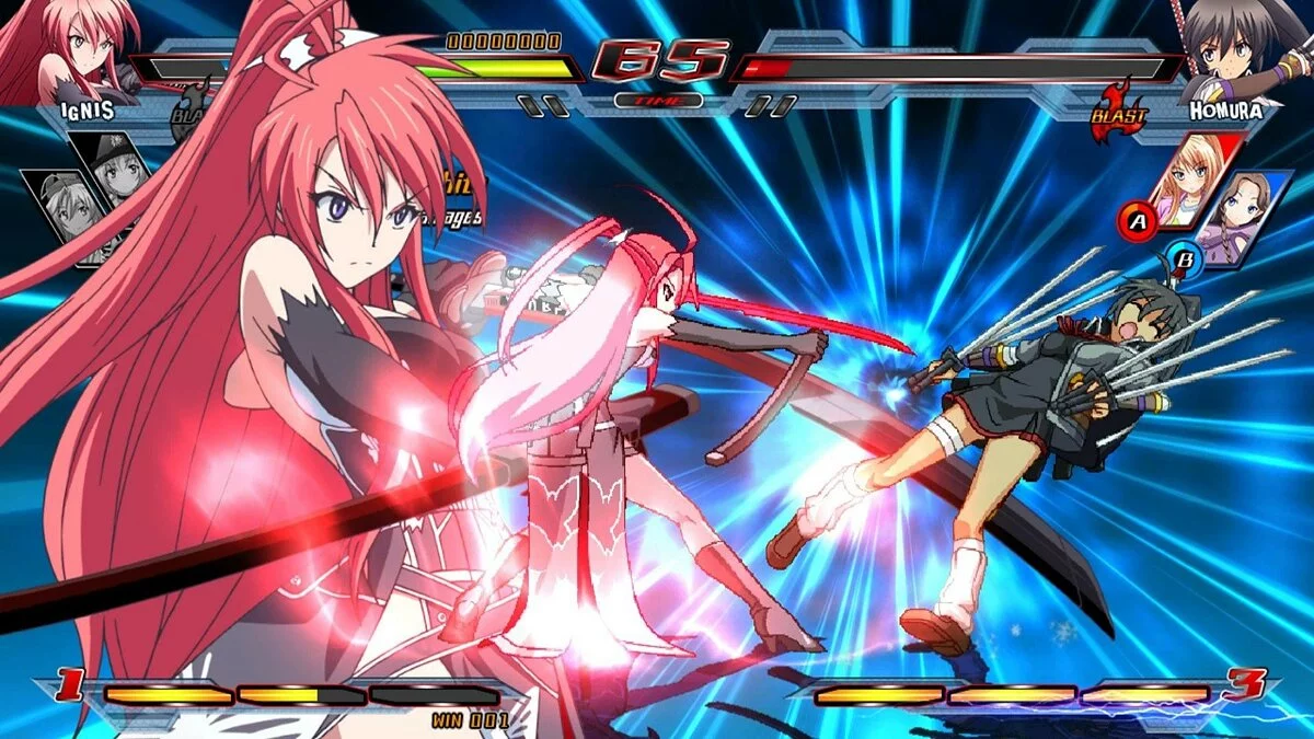 Скриншоты из Nitroplus Blasterz: Heroines Infinite Duel / Картинка 63