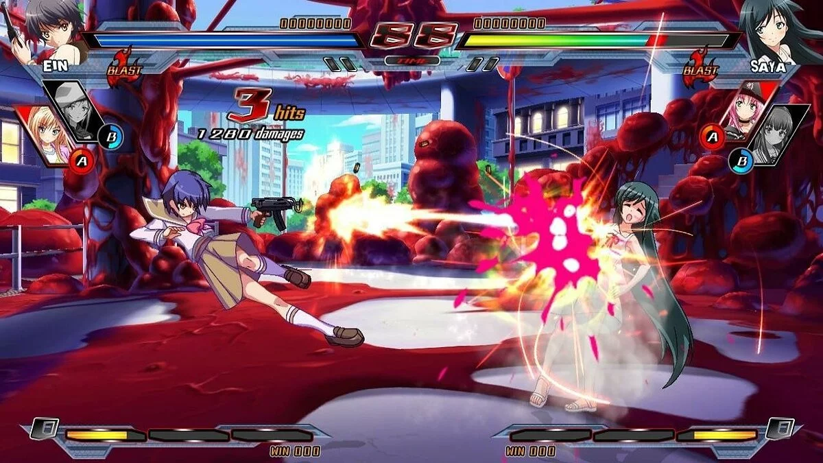 Скриншоты из Nitroplus Blasterz: Heroines Infinite Duel / Картинка 65