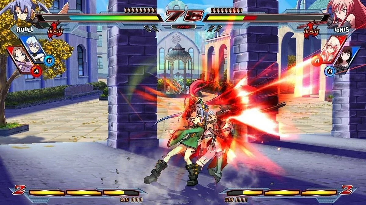 Скриншоты из Nitroplus Blasterz: Heroines Infinite Duel / Картинка 66