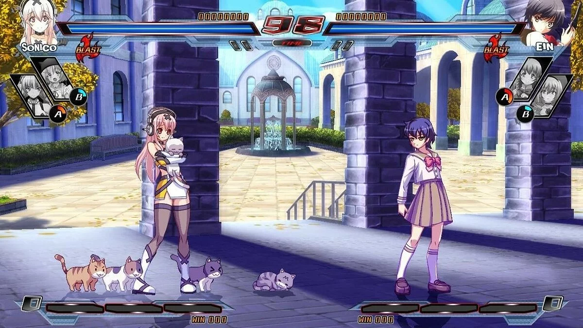 Скриншоты из Nitroplus Blasterz: Heroines Infinite Duel / Картинка 68