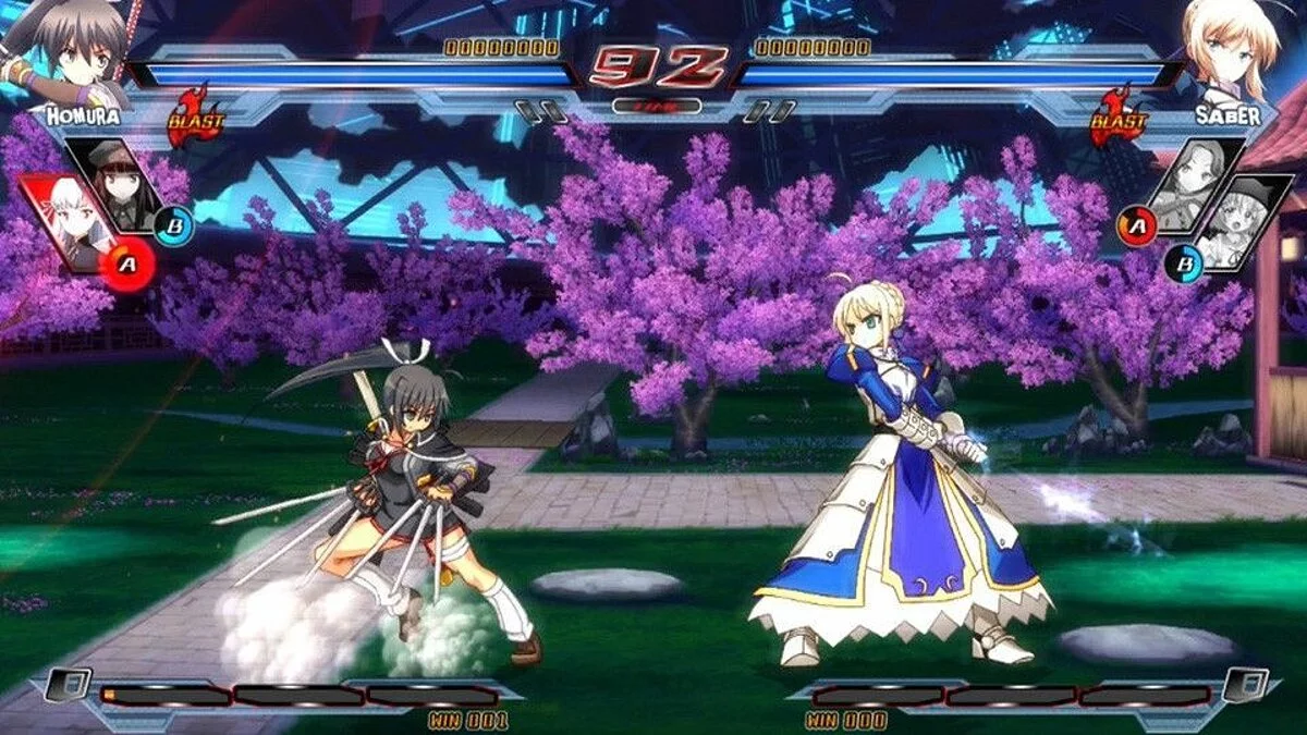 Скриншоты из Nitroplus Blasterz: Heroines Infinite Duel / Картинка 5