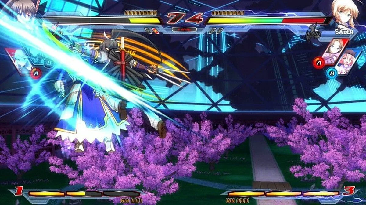Скриншоты из Nitroplus Blasterz: Heroines Infinite Duel / Картинка 7