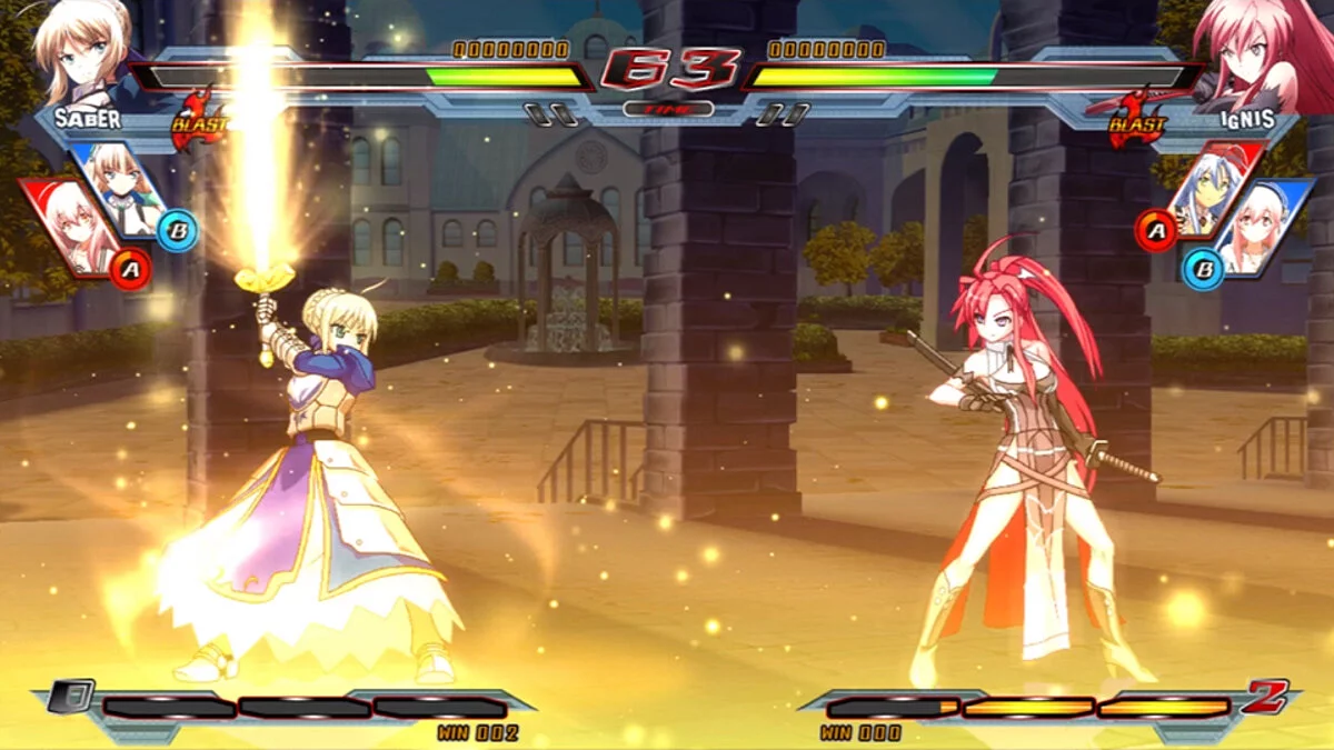 Скриншоты из Nitroplus Blasterz: Heroines Infinite Duel / Картинка 20