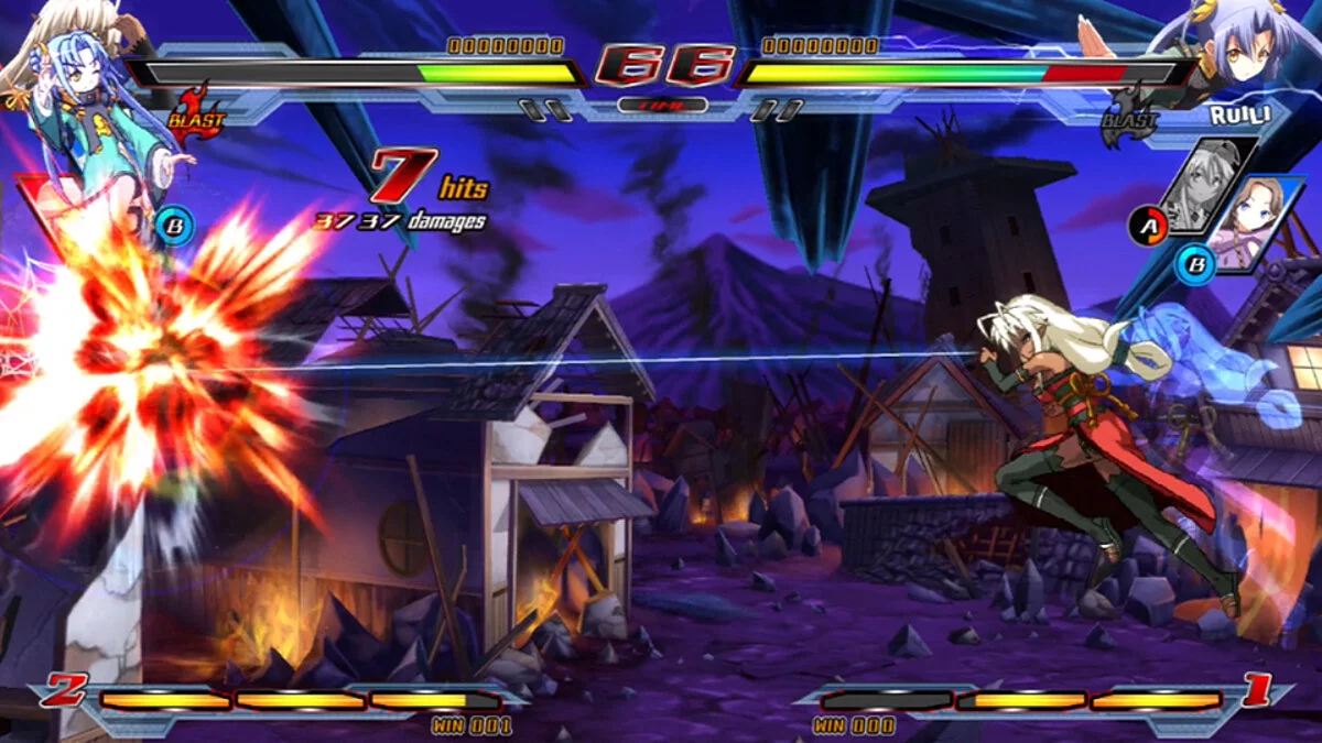 Скриншоты из Nitroplus Blasterz: Heroines Infinite Duel / Картинка 22