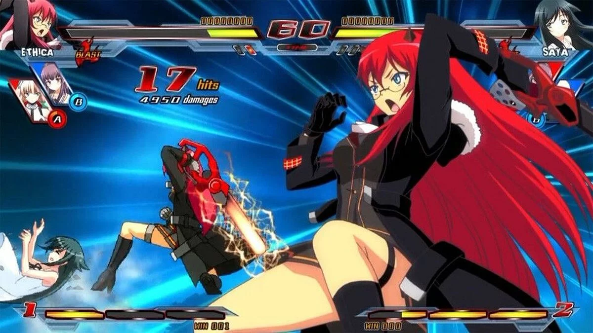Скриншоты из Nitroplus Blasterz: Heroines Infinite Duel / Картинка 23