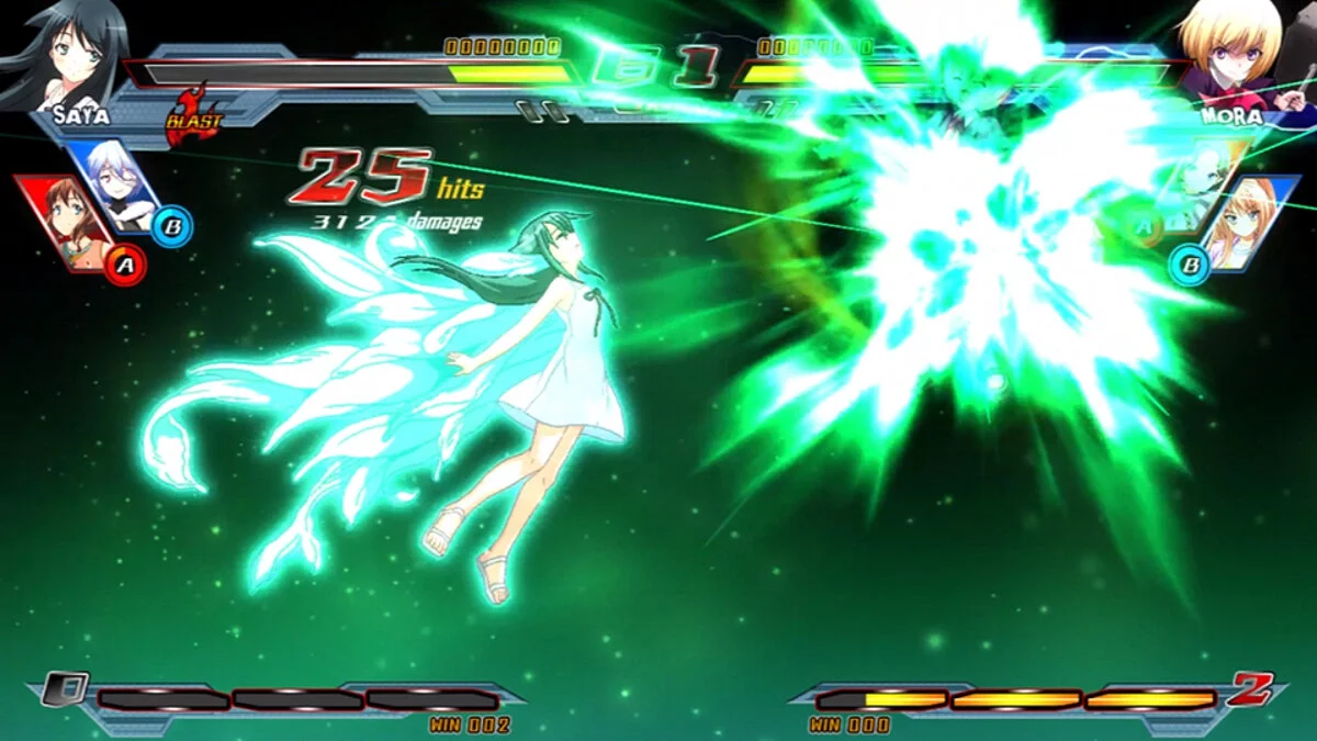 Скриншоты из Nitroplus Blasterz: Heroines Infinite Duel / Картинка 24