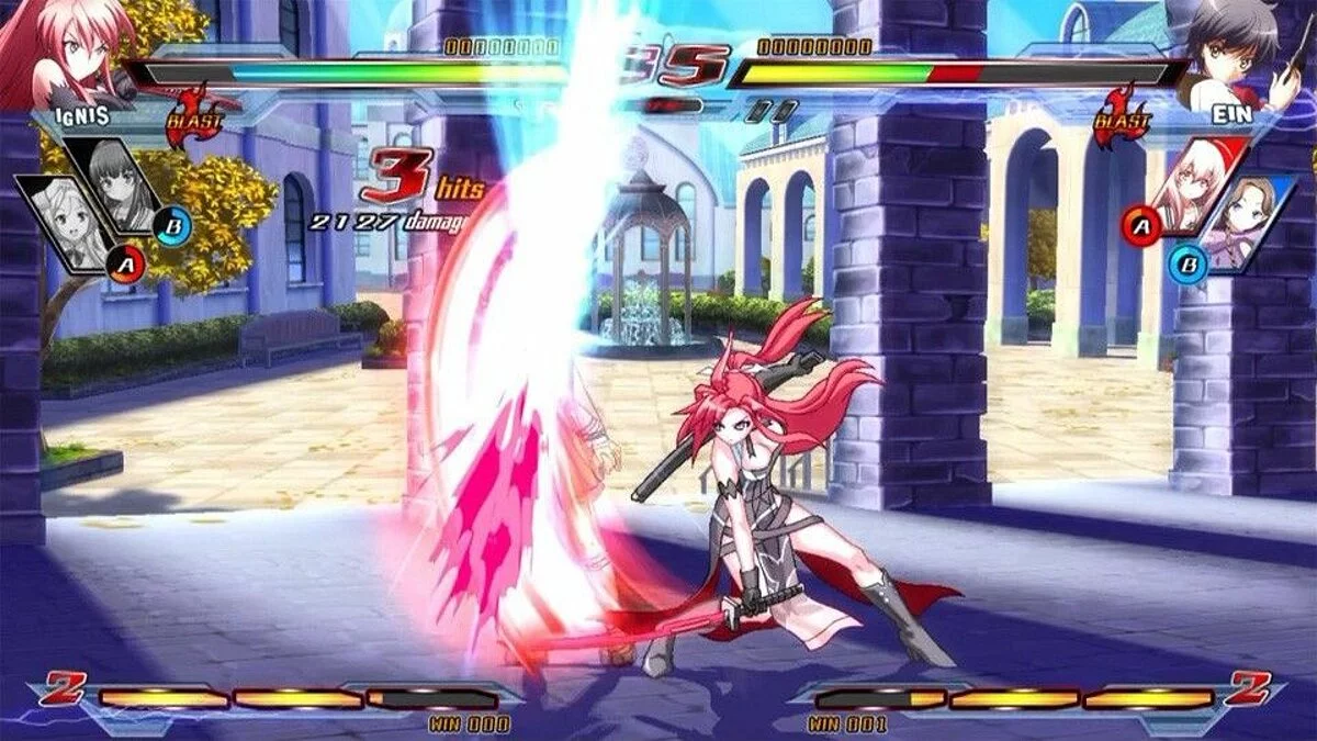 Скриншоты из Nitroplus Blasterz: Heroines Infinite Duel / Картинка 25