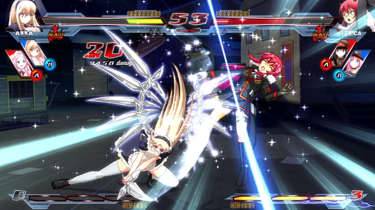 Скриншоты из Nitroplus Blasterz: Heroines Infinite Duel / Картинка 26